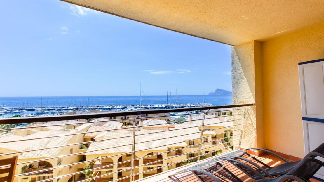 Apartment for rent in Altea in Campomanes Port
